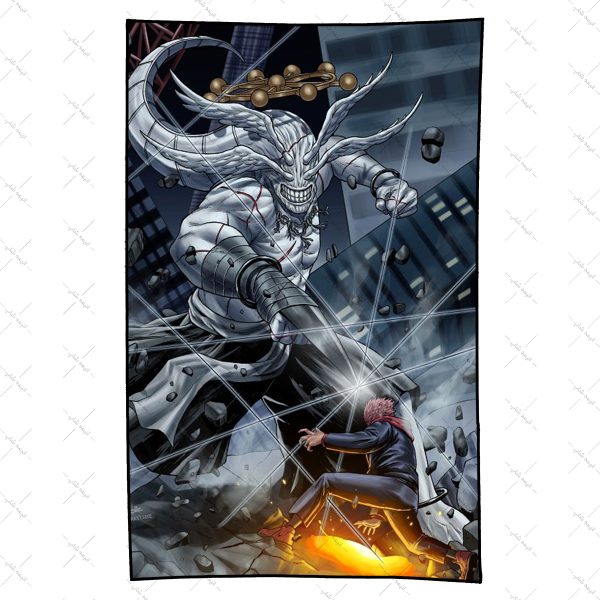 بکدراپ طرح انیمه jujutsu kaisen