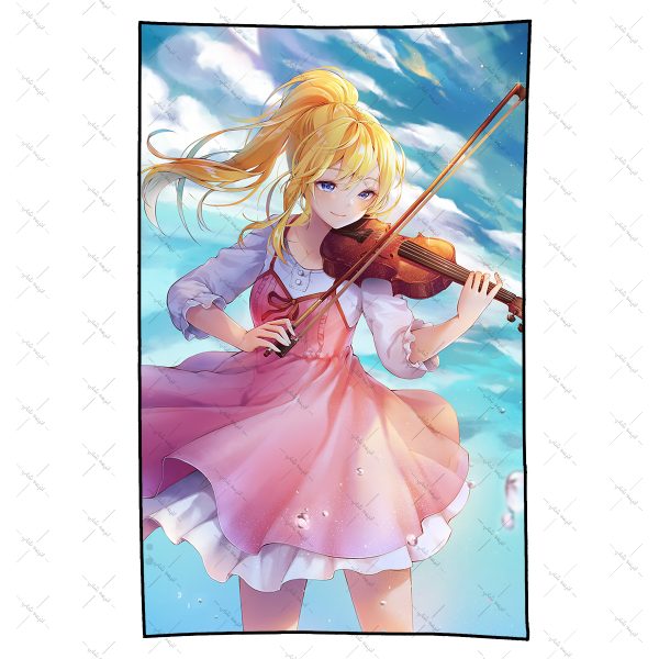 بکدراپ طرح انیمه Your Lie in April