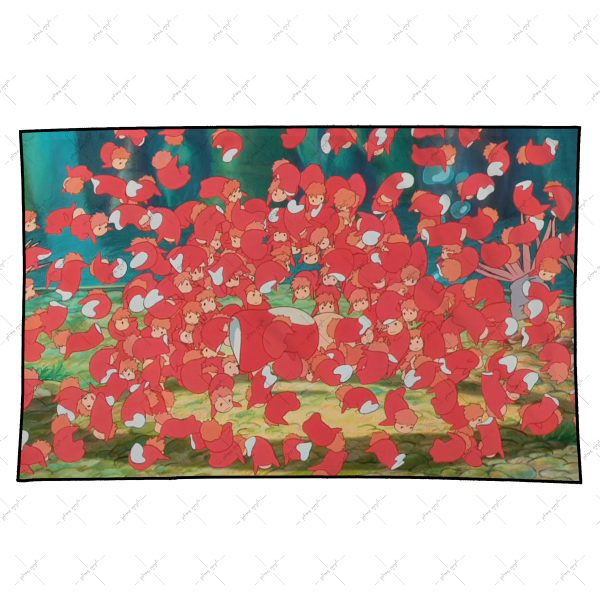 بکدراپ طرح انیمه Ponyo