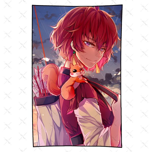 بکدراپ طرح انیمه Yona of the Dawn