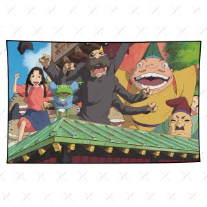 بکدراپ طرح انیمه Spirited Away