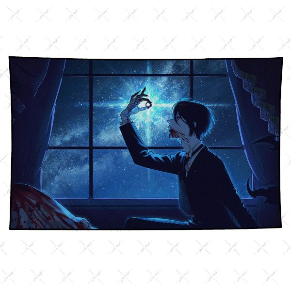 بکدراپ طرح انیمه Black Butler کد 002