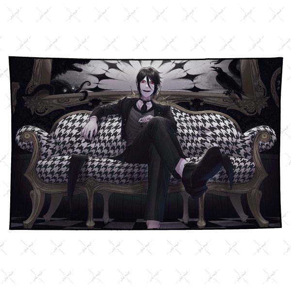 بکدراپ طرح انیمه Black Butler کد 005