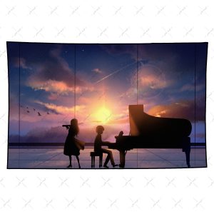 بکدراپ طرح انیمه Your Lie in April