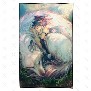 بکدراپ طرح انیمه Princess Mononoke