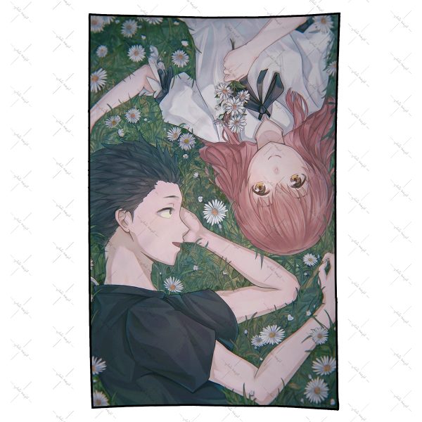 بکدراپ طرح انیمه Silent Voice