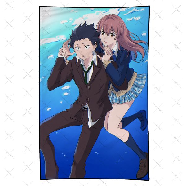 بکدراپ طرح انیمه Silent Voice