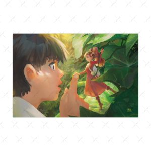 پوستر گلاسه طرح Arrietty