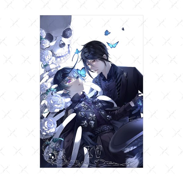 پوستر گلاسه طرح Black Butler