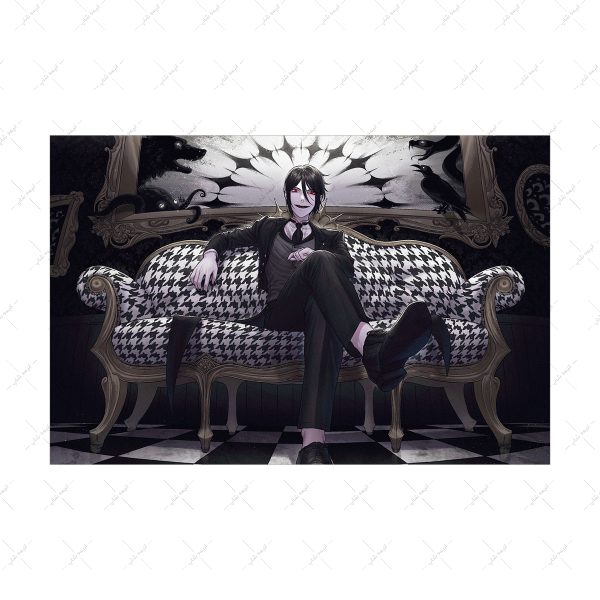 پوستر گلاسه طرح Black Butler