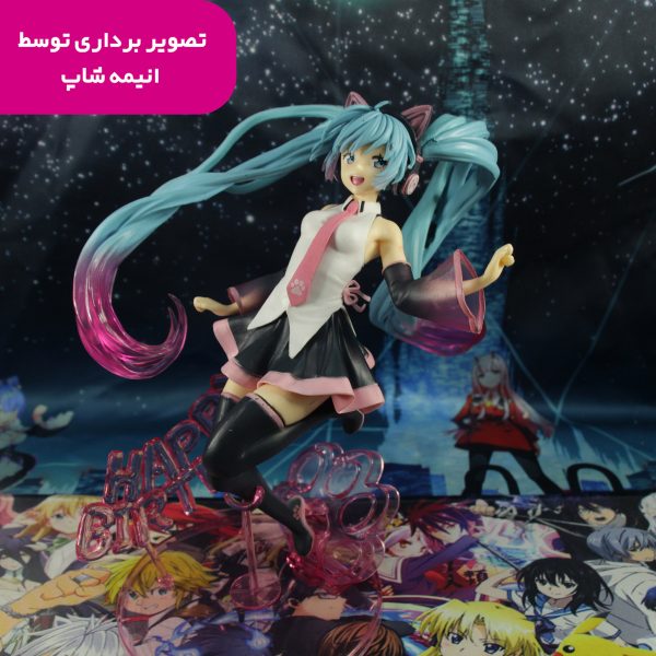 فیگور مدل ووکالوید Hatsune Miku کاتسوم تولدت مبارک - تصویر 7