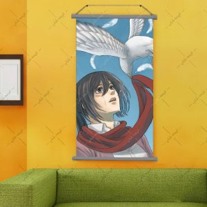 پوستر اسنپ طرح Attack on Titan