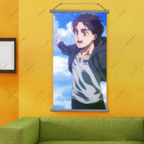 پوستر اسنپ طرح Attack on Titan