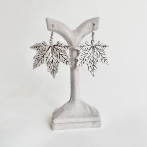 گوشواره دخترانه ورشو طرح برگ