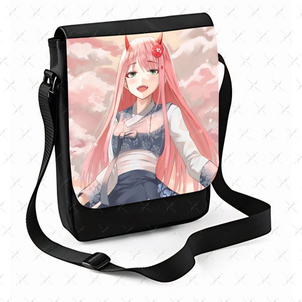 کیف پاسپورتی طرح انیمه Darling in the Franxx
