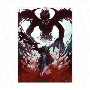 قاب MDF طرح Black Clover