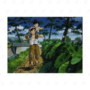 قاب MDF طرح Grave of the Fireflies