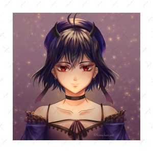 پوستر گلاسه طرح Black Clover