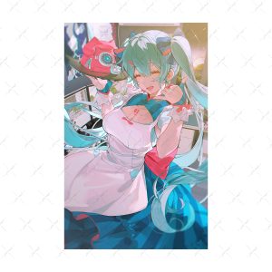 پوستر گلاسه طرح Hatsune Miku