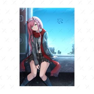پوستر گلاسه طرح Darling in the Franxx