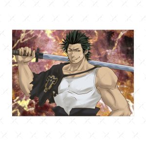 پوستر گلاسه طرح Black Clover