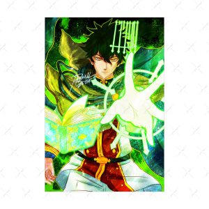 پوستر گلاسه طرح Black Clover