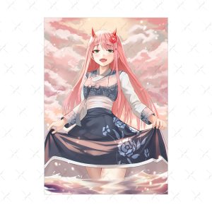 پوستر گلاسه طرح Darling in the Franxx