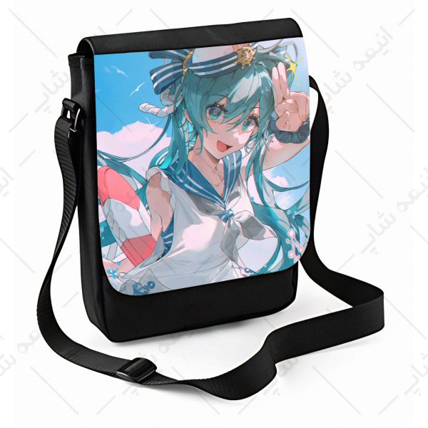 کیف پاسپورتی طرح انیمه Hatsune Miku