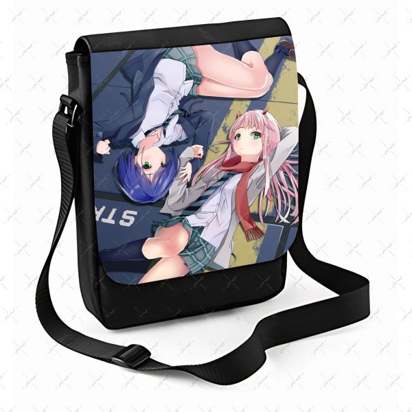 کیف پاسپورتی طرح انیمه Darling in the Franxx