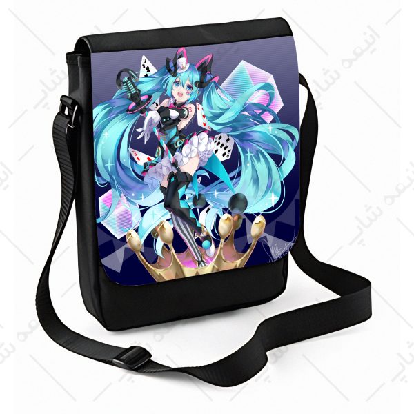 کیف پاسپورتی طرح انیمه Hatsune Miku