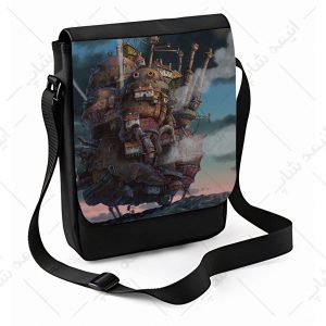 کیف پاسپورتی طرح انیمه Howls Moving Castle