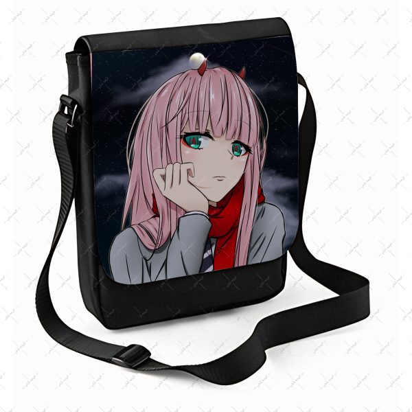 کیف پاسپورتی طرح انیمه Darling in the Franxx