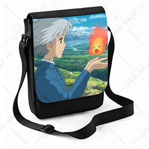 کیف پاسپورتی طرح انیمه Howls Moving Castle