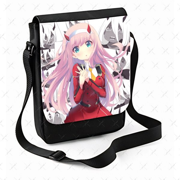 کیف پاسپورتی طرح انیمه Darling in the Franxx