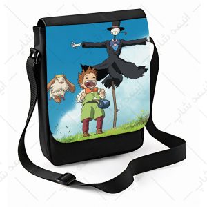 کیف پاسپورتی طرح انیمه Howls Moving Castle