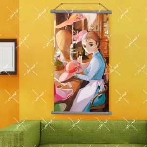 پوستر اسنپ طرح Howls Moving Castle