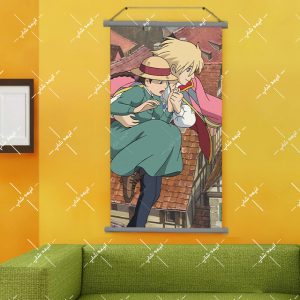 پوستر اسنپ طرح Howls Moving Castle