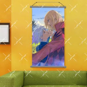 پوستر اسنپ طرح Howls Moving Castle