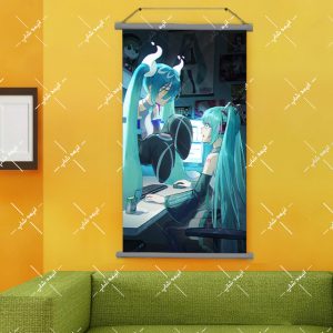 پوستر اسنپ طرح Hatsune Miku