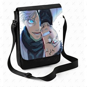 کیف پاسپورتی طرح انیمه jujutsu kaisen