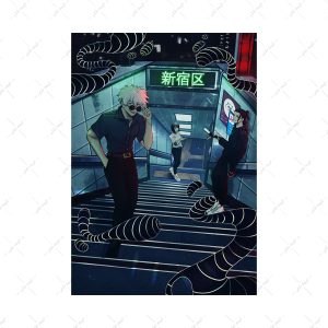 پوستر گلاسه طرح jujutsu kaisen