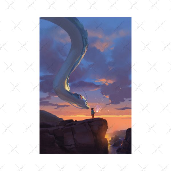 قاب MDF طرح Spirited Away