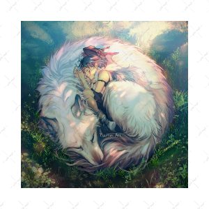 قاب MDF طرح Princess Mononoke