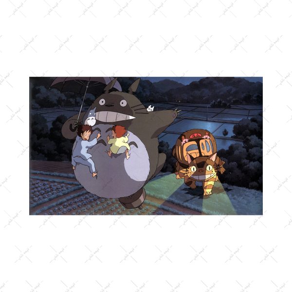 قاب MDF طرح My Neighbor Totoro