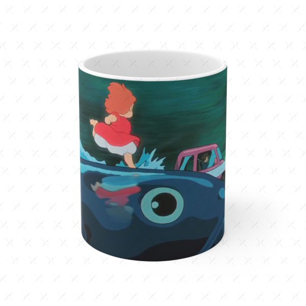 ماگ طرح انیمه Ponyo