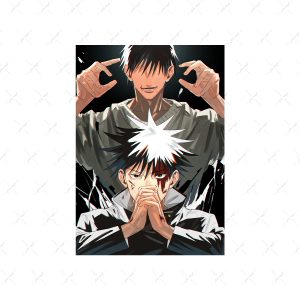 پوستر گلاسه طرح jujutsu kaisen