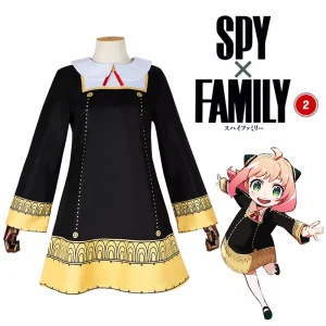 ست کاسپلی انیمه spy x family یونیفرم آنیا