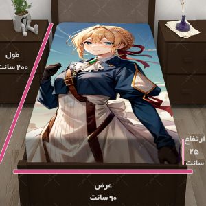 کاور تشک طرح انیمه  Violet Evergarden