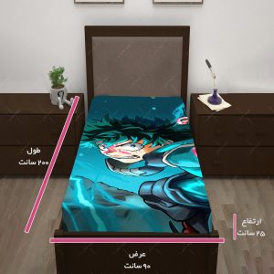 کاور تشک طرح انیمه my Hero Academia