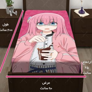 کاور تشک طرح انیمه Bocchi the Rock
